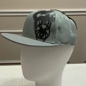 Spyder LOGO flat bill cap - Grey